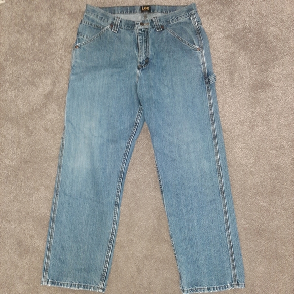 lee loose fit carpenter jeans